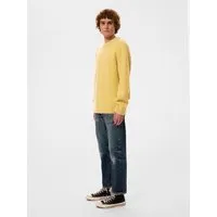 Nudie Jeans Nudie Jeans Strickpullover - August Rib Wool - aus biologischer Wolle, Citra (gelb), – Produktbild 1 von 1