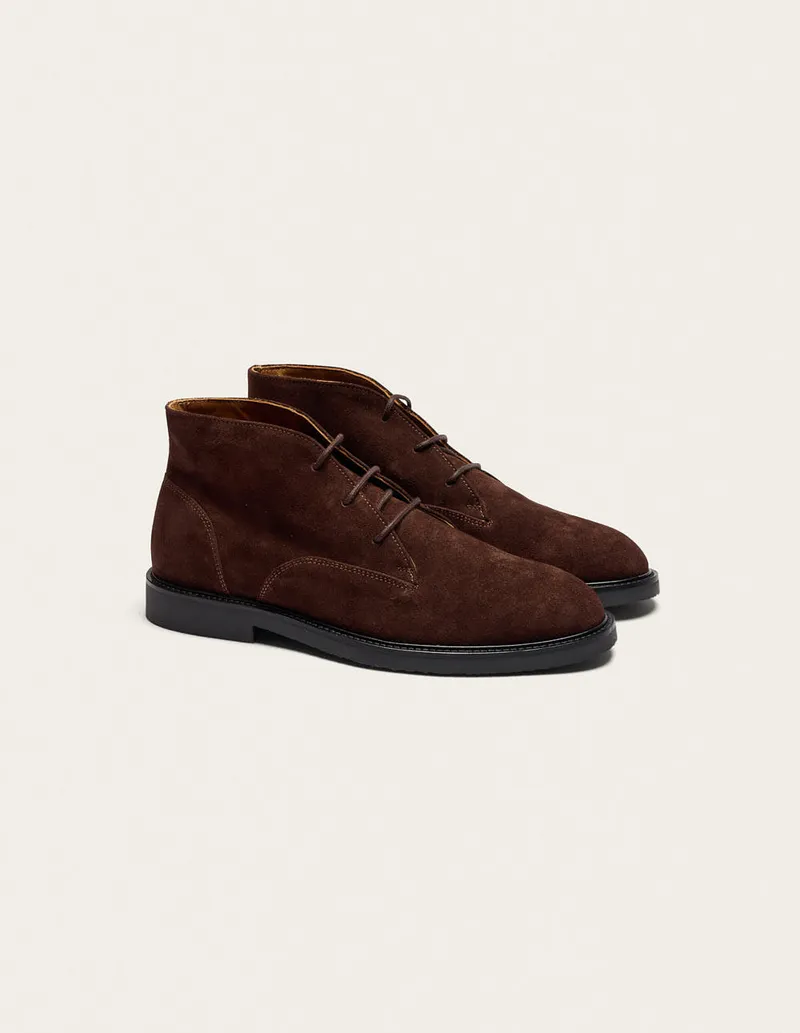 Odaje Velour Ankle Boot Modell: Mazio, Brown, – Produktbild 1 von 1
