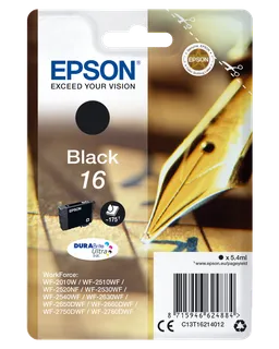 Epson Epson Tintenpatrone T1621/ 16 schwarz – Produktbild 1 von 1