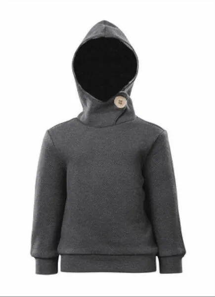 igi natur igi natur Kinder Hoodie-D1221, Anthracite melange, – Produktbild 1 von 1