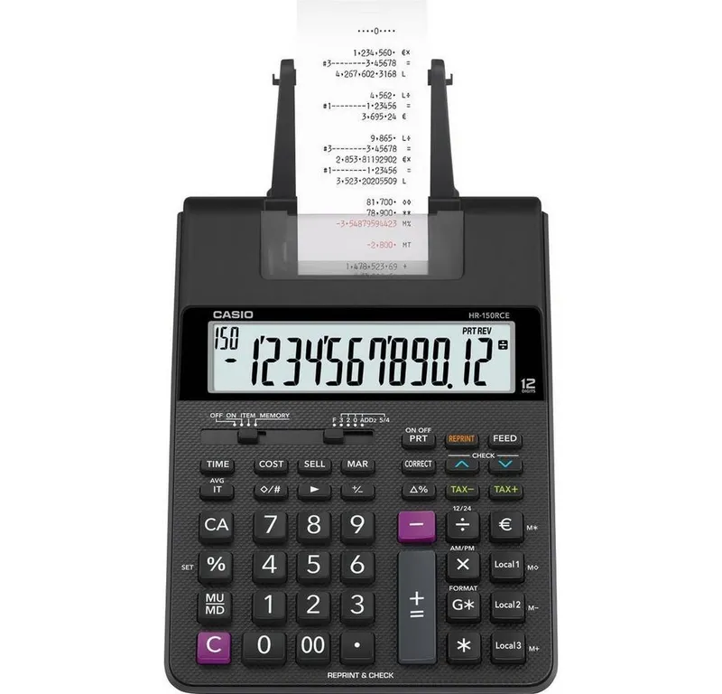Casio Casio Tischrechner 'HR-150 RCE' – Produktbild 5 von 7