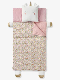Vertbaudet Kinder Schlafsack-Set mit Kissen TIERE – Produktbild 1 von 1