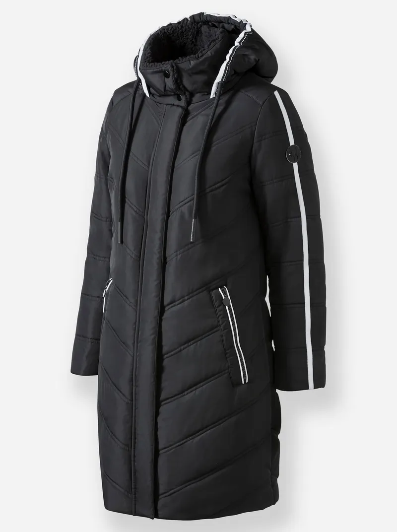 heine Steppmantel schwarz, Schwarz, – Produktbild 1 von 2
