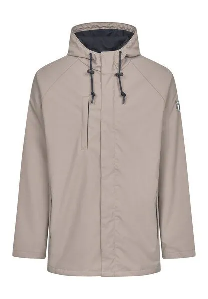 derbe derbe Regenjacke „Passbyplain“, Cobblestone navy, – Produktbild 2 von 4