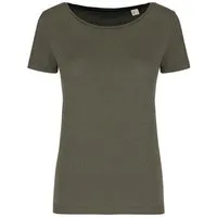 Greenspired Greenspired Damen Modal-T-Shirt 145 g/m² XS-XXL, Khaki, – Produktbild 1 von 1