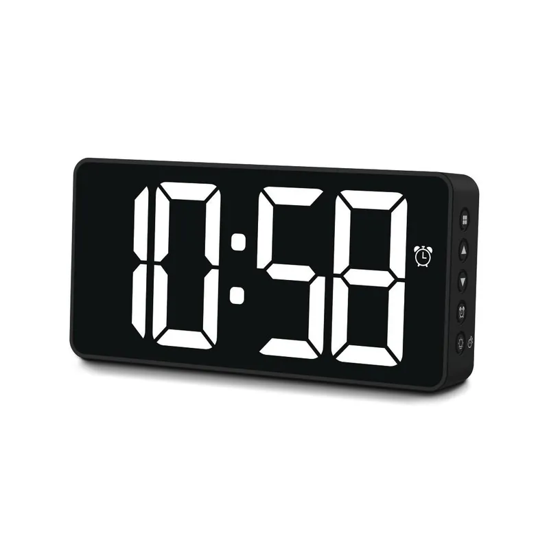 Hama Hama Digitaler Wecker "Bali", mit Temperaturanzeige, Nachtmodus, Schwarz, – Produktbild 3 von 3