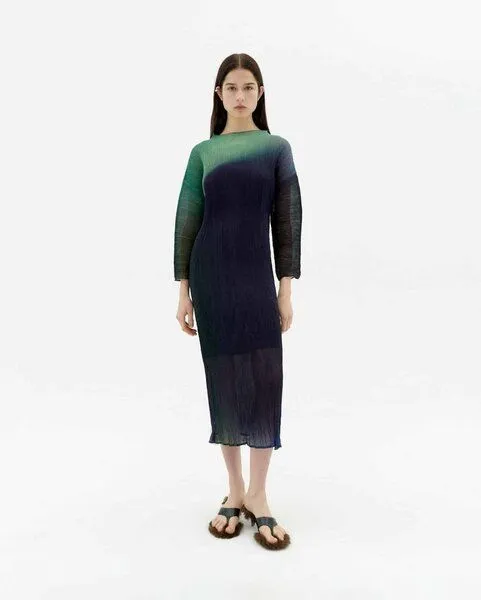 thinking mu thinking mu Niki Plissée-Kleid – Produktbild 2 von 3