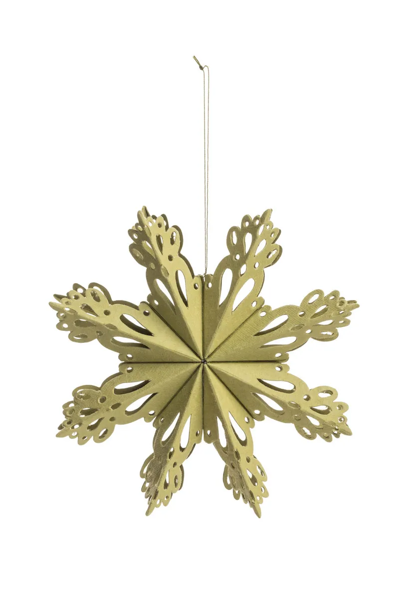 Tranquillo Papieranhänger GREEN STAR - grün – Produktbild 1 von 2