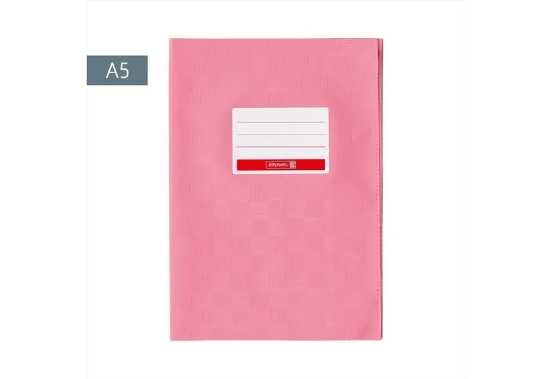 BRUNNEN BRUNNEN Heftumschlag aus Polypropylen DIN A5, Rosa, – Produktbild 1 von 2