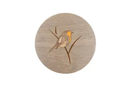 BeWooden BeWooden Holzbild Wanddekoration – Rotkehlchen – Produktbild 1 von 1