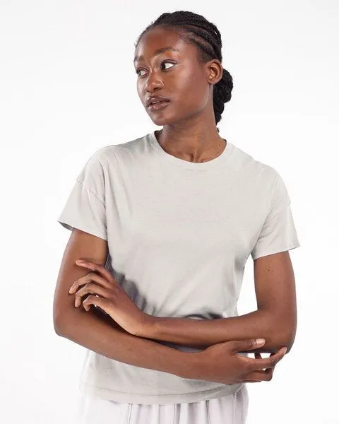 Alma & Lovis Alma & Lovis Lässiges T-Shirt im Loose Fit | Short Sleeve, Breese (beige), – Produktbild 1 von 2