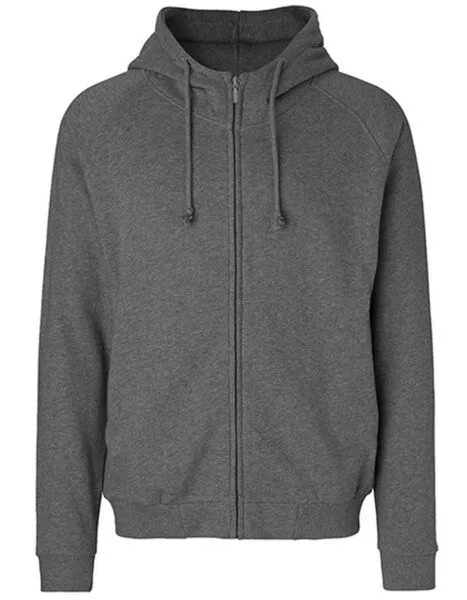 Neutral Neutral Herren Unisex College Hoodie, Dark heather, – Produktbild 2 von 4