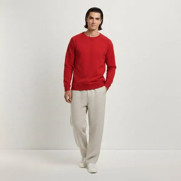 YTWOO YTWOO Premium Herren Sweatshirt, Rot, – Produktbild 1 von 3