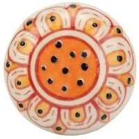 El Puente El Puente Schrankknopf "Blume" | Fair Trade & Handmade aus Indien – Produktbild 1 von 1