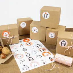 Bow & Hummingbird Bow & Hummingbird Adventskalender Set mit Boxen "Frostige Freunde" – Produktbild 1 von 1