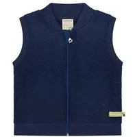 loud proud loud + proud Babys & Kinder Weste aus Wollfleece, GOTS-zertifiziert, Ultramarine(blau), – Produktbild 1 von 1