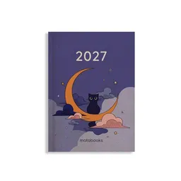 matabooks® matabooks® Kalender 2027 A6 Basic aus Graspapier – Jahresplaner Samaya – Farbe: Lunar Violet – Produktbild 1 von 1