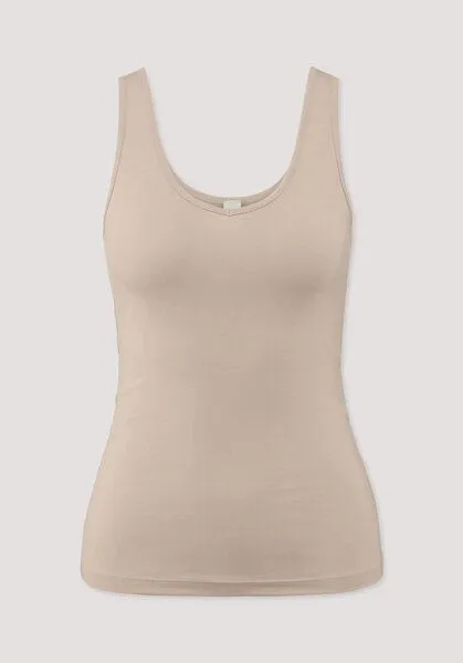 hessnatur hessnatur V-Neck Tanktop PURE SENSE aus TENCEL Modal, Puder, – Produktbild 4 von 4