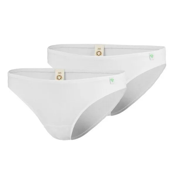 kleiderhelden kleiderhelden SlipTease 2er Pack Unterhose, 2x weiß, – Produktbild 1 von 4