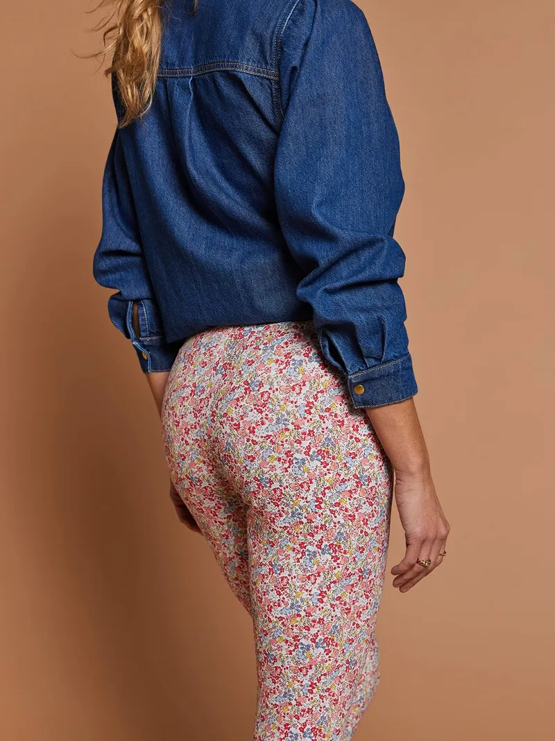 Envie De Fraise Damen Leggings Mama-Tochter-Capsule BLUMIG ENVIE DE FRAISE, Mehrfarbig, – Produktbild 4 von 4
