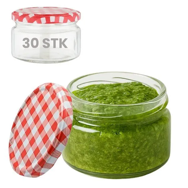 mikken mikken kleine Einmachgläser 250 ml mit Deckel TO82 – Produktbild 6 von 8