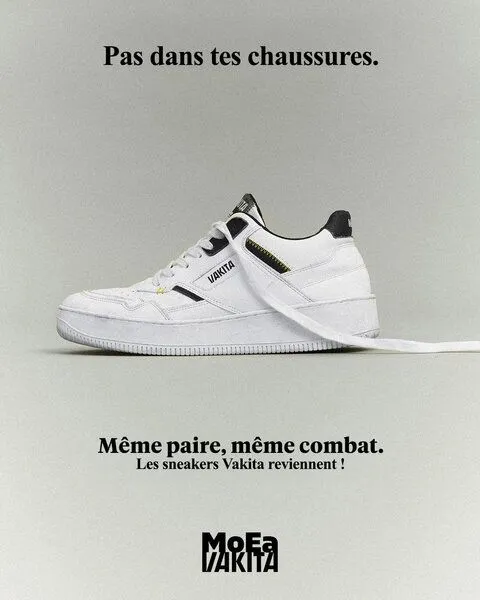 MoEa Sneakers VAKITA x MoEa, White & black, – Produktbild 4 von 4