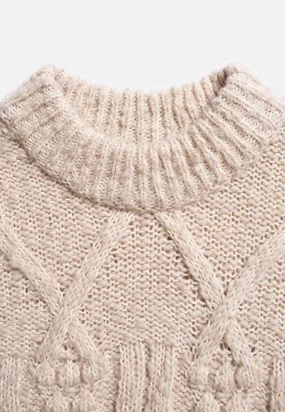 Nudie Jeans Nudie Jeans Strickpullover Elsa Cable Knit - aus Wollmix – Produktbild 3 von 3