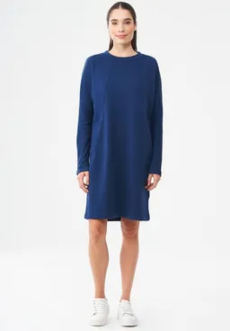 ORGANICATION ORGANICATION Sweatkleid aus Bio-Baumwolle & Modal mit recyceltem Polyester – Produktbild 1 von 1