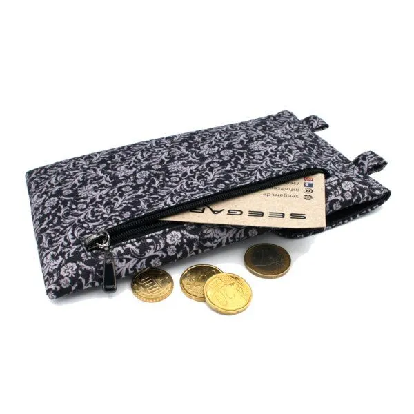 Seegarn Seegarn Handytasche / Umhängetasche (MB23), K1 - kette silber, – Produktbild 2 von 3