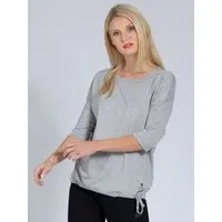 Magadi Magadi Yoga Shirt SARA aus Naturmaterial, Grau, – Produktbild 1 von 1
