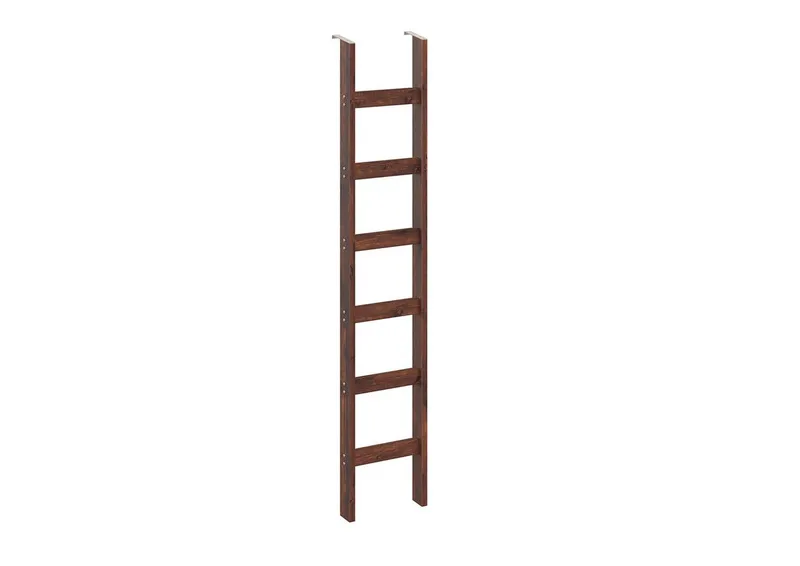 OTTO home Leiterregal Soeren Leiter B/T/H: 40/1,8/190 cm, massive Kiefer, FSC®-zertifiziert, passend für Regal Soeren Höhe 220 cm, funktionales Design, Braun, – Produktbild 1 von 4