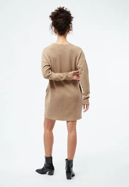 Givn Berlin Givn Berlin Kleid GBJOSEFFA relaxed Fit aus recycelter Baumwolle, Beige, – Produktbild 2 von 3