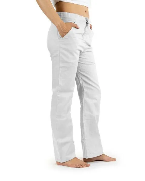 SCHAZAD Leinenhose Essential Slim von SCHAZAD, Weiss, – Produktbild 2 von 4