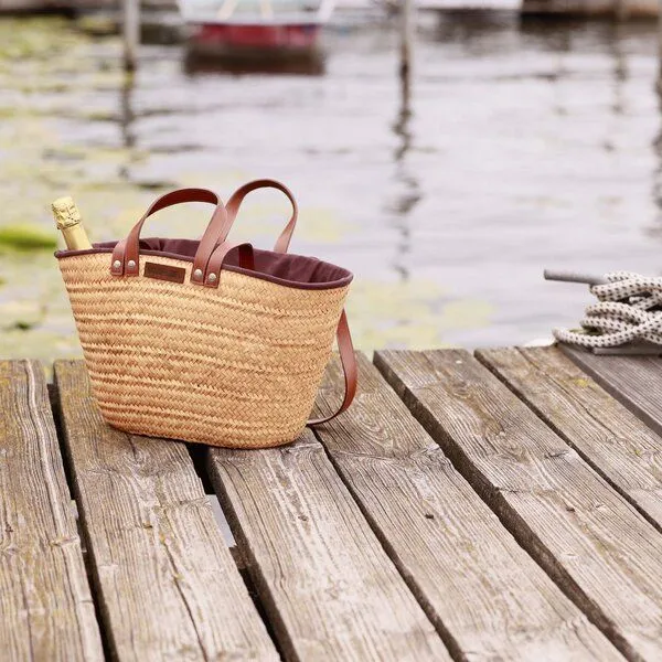 NATUREHOME NATUREHOME Schultertasche Strandtasche Einkaufskorb Shopper – Produktbild 6 von 8