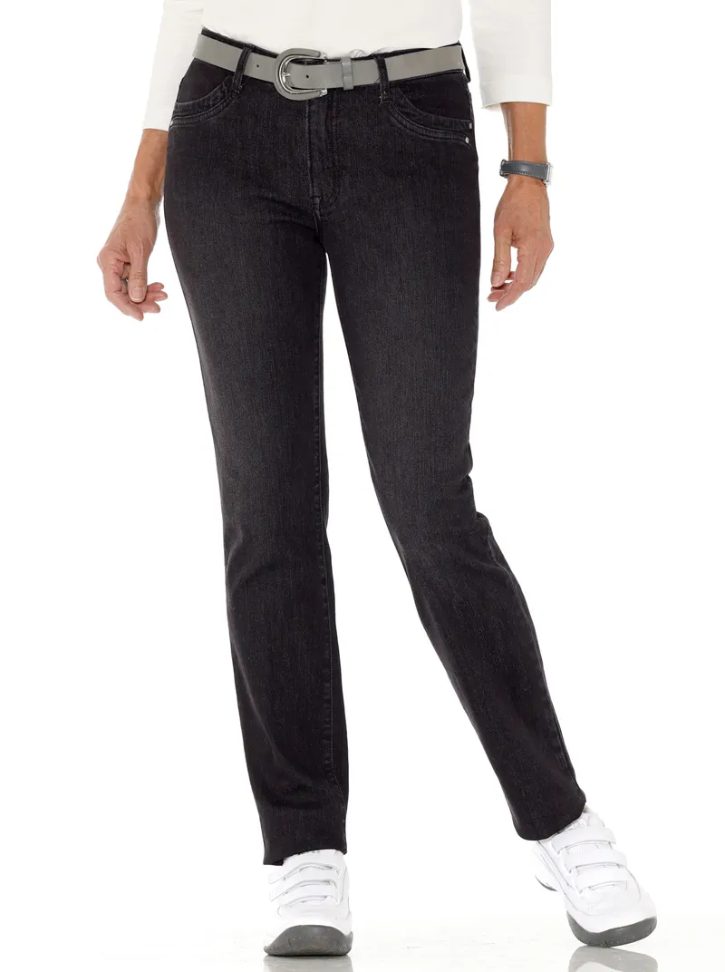 Witt Thermojeans, Black denim, – Produktbild 1 von 3