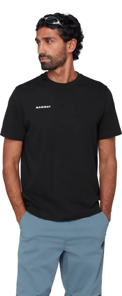Mammut Mammut T-Shirt Mammut Base T-Shirt Men Mini Logo BLACK, Schwarz, – Produktbild 2 von 5
