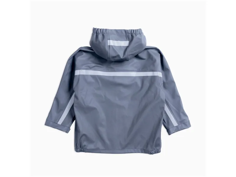 BMS BMS Kinder Buddeljacke und Regenjacke Räuberwald SoftSkin cool grey Gr.80, Grau, – Produktbild 2 von 2