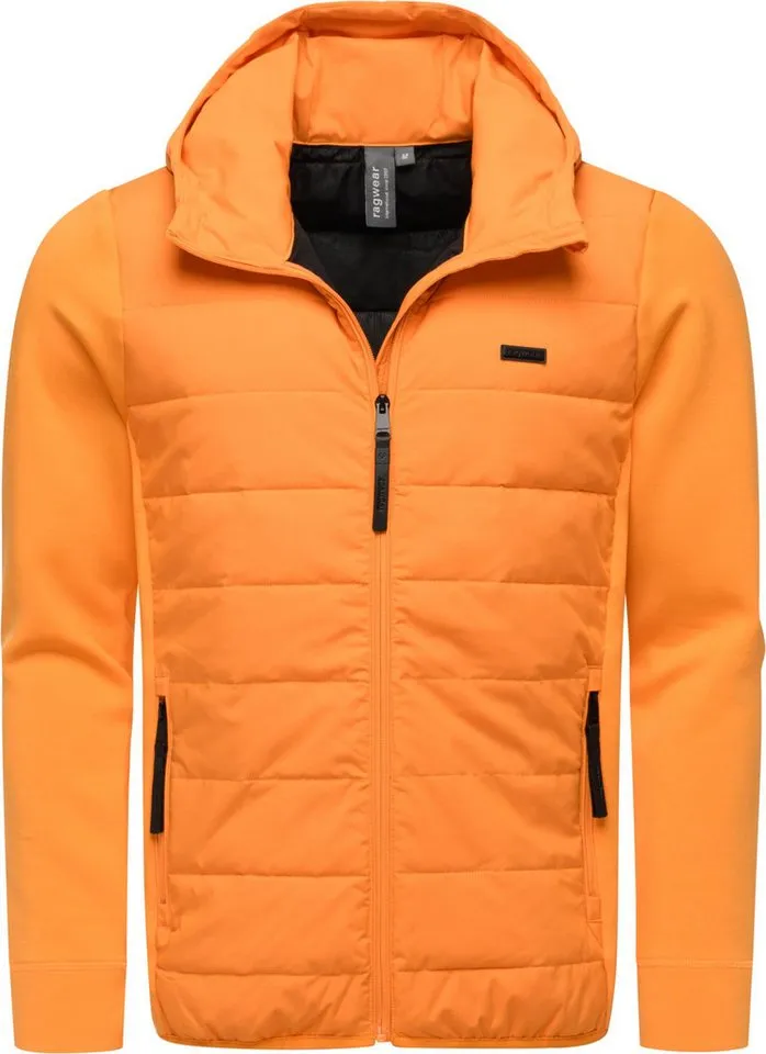 ragwear ragwear Steppjacke Rendy Tech YOUMODO Gesteppte Herren Outdoorjacke mit weichen Ärmeln, Orange, – Produktbild 5 von 5