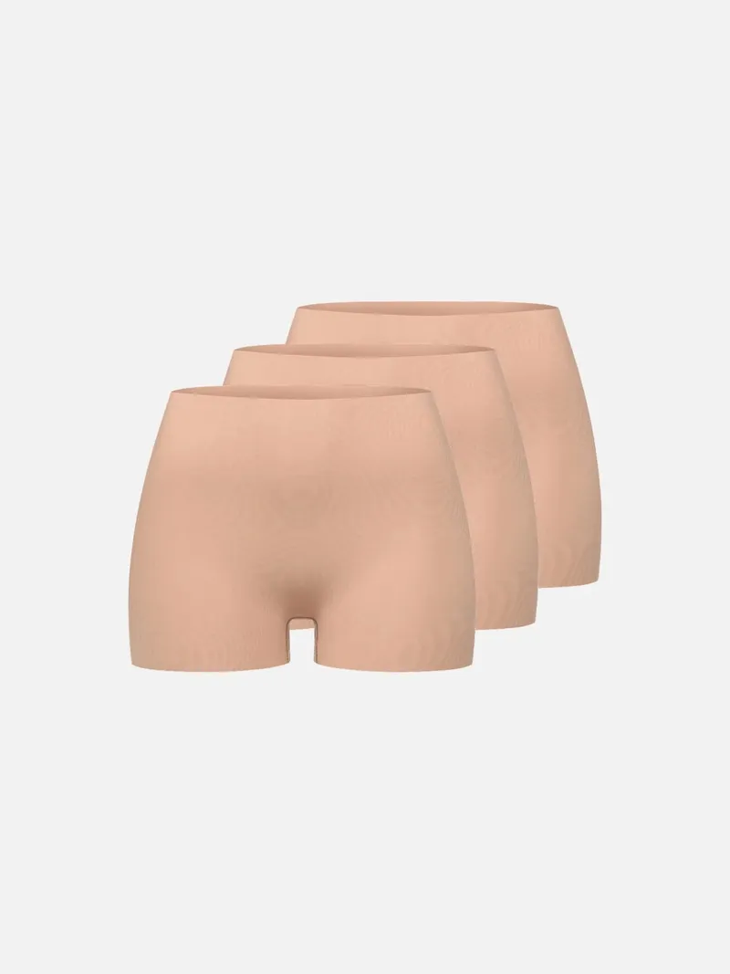 erlich textil erlich textil Casual Cotton Panty Hipster im 3er Pack aus Bio-Baumwolle, made in Europe, Ton, – Produktbild 1 von 4