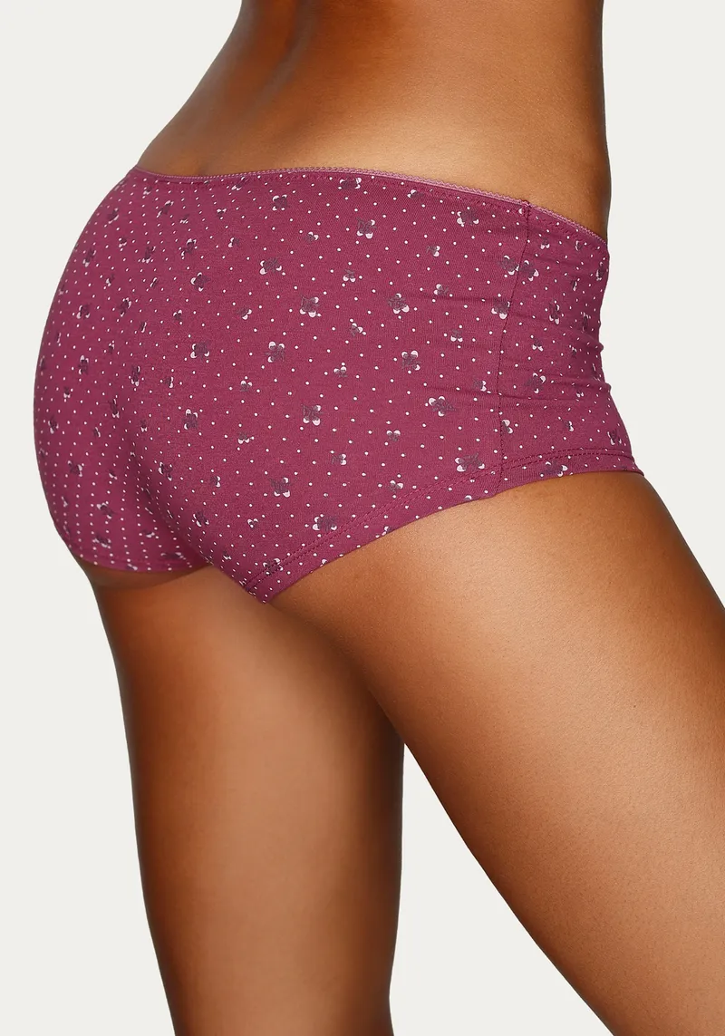 petite fleur by Lascana Hipster navy, berry, Navy, berry, – Produktbild 3 von 3