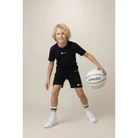 THE FACE OF ELEMENTS THE FACE OF ELEMENTS ATHLEEZ LYO.Pure - HIGH PERFORMANCE KIDS SHORTS AUS LYOCELL, Midnight black (schwarz), – Produktbild 1 von 1