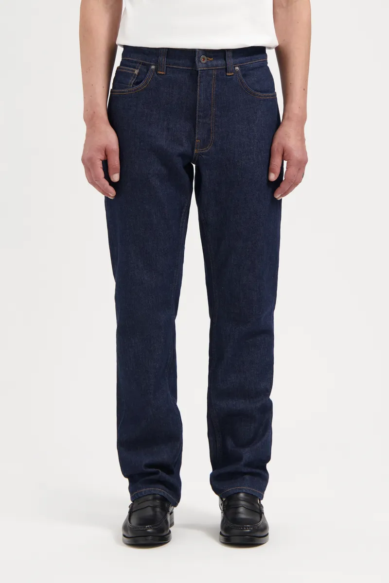 Kuyichi Kuyichi Herren vegan Jeans Regular Scott Dark Rinse, Extra dunkelblau, – Produktbild 2 von 2