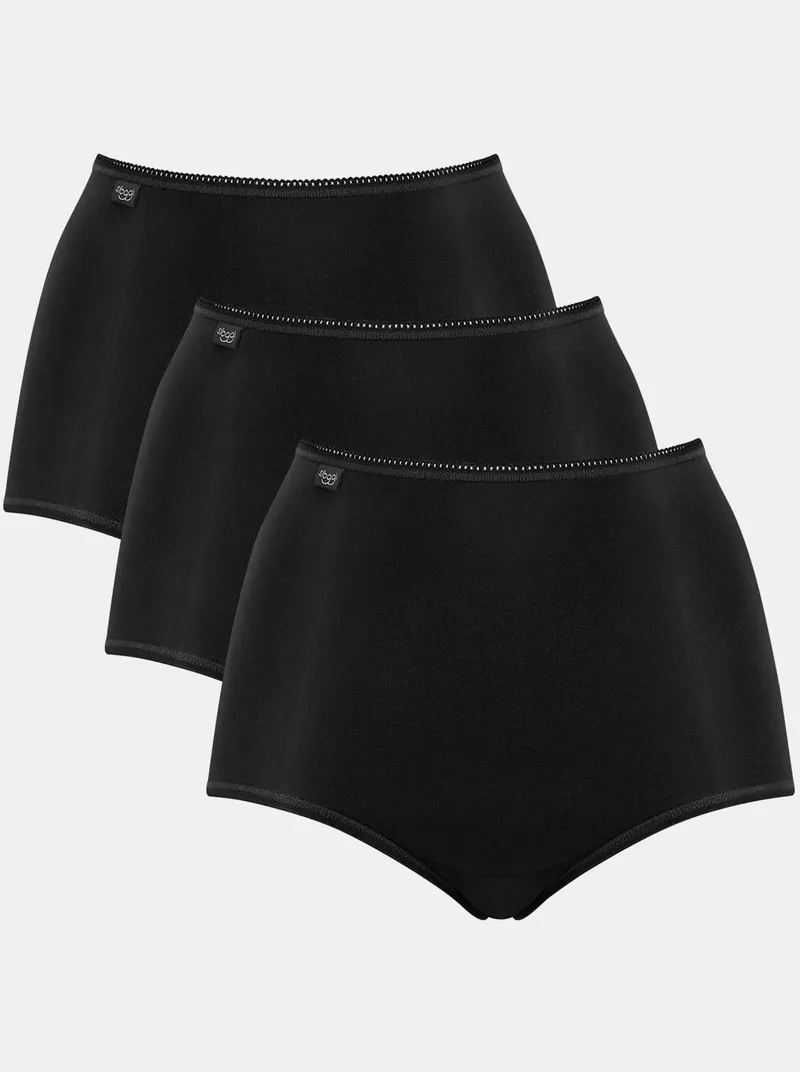 Sloggi Taillenslip schwarz, Schwarz, – Produktbild 1 von 3