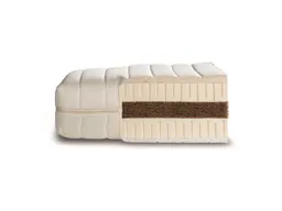 Lonsberg Lonsberg Dreischichten Matratze Latex Kokos 90x200 cm Bezug 60% Bio-Baumwolle. 40% Bio-Schurwolle – Produktbild 1 von 1