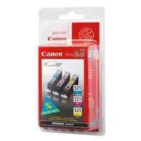 Canon Canon 3er Set Tintenpatronen CLI-521C/M/Y cyan, magenta, gelb – Produktbild 3 von 3