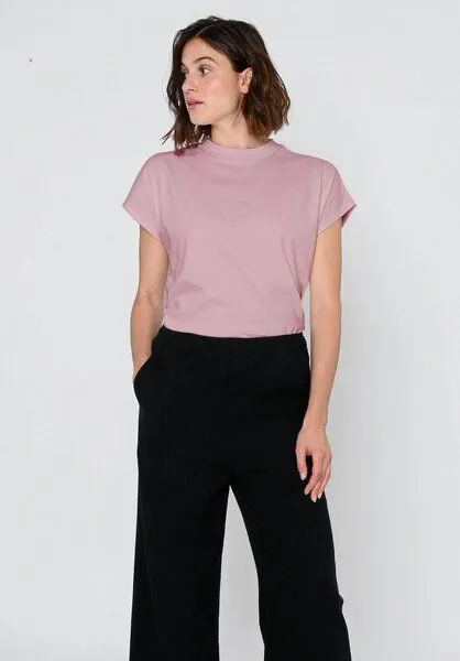 THOKKTHOKK ThokkThokk TT75 Boxy T-Shirt (GOTS, vegan), Rose (rosa), – Produktbild 1 von 6