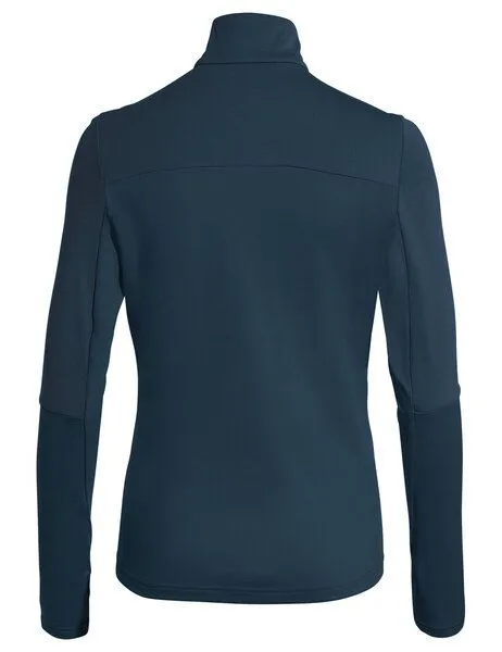 Vaude VAUDE Pullover Women's Livigno Halfzip II, Dunkel-blau, – Produktbild 4 von 6
