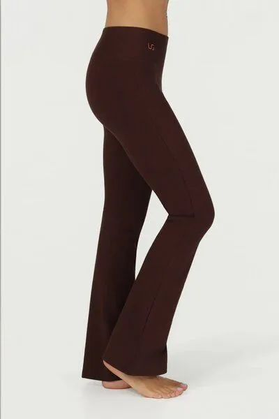 Urban Goddess Urban Goddess Flared Yogahose Anandafied, Cacao (braun), – Produktbild 3 von 5