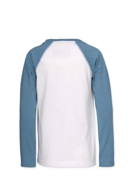 Band of Rascals Band of Rascals Raglan Longsleeve, Aegean-blue-white, – Produktbild 4 von 4