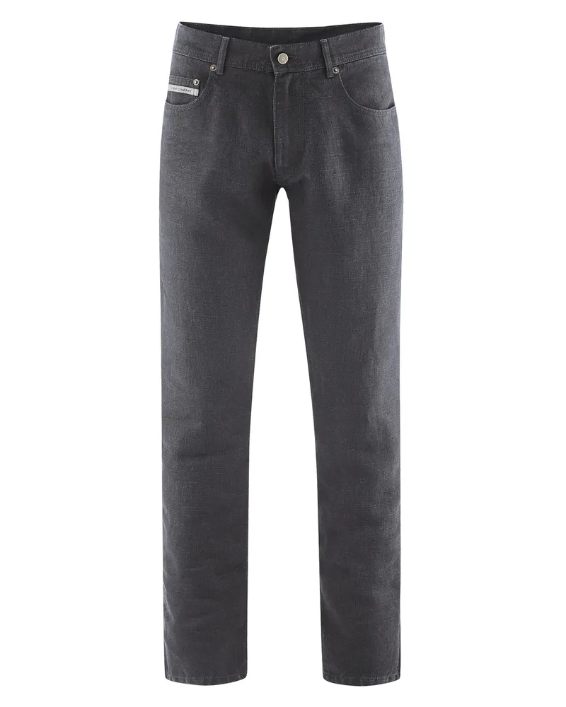 HempAge Hempage Herren vegan Jeans Anthrazit, Grau, – Produktbild 1 von 2